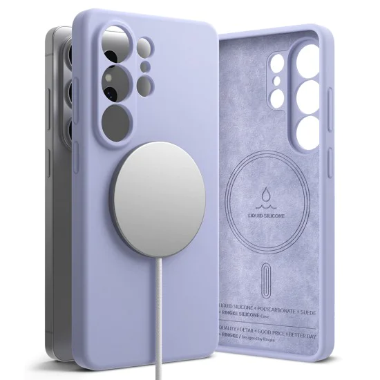 Калъф за Samsung Galaxy S26 Ultra - Silicone MagSafe - Ringke - Лавандула