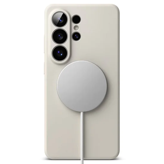 Калъф за Samsung Galaxy S26 Ultra - Silicone MagSafe - Ringke - Камък (Stone)