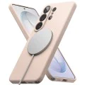 Калъф за Samsung Galaxy S26 Ultra - Silicone MagSafe - Ringke - Розов пясък