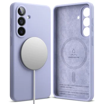 Калъф за Samsung Galaxy S26 Plus - Silicone MagSafe - Ringke - Лавандула