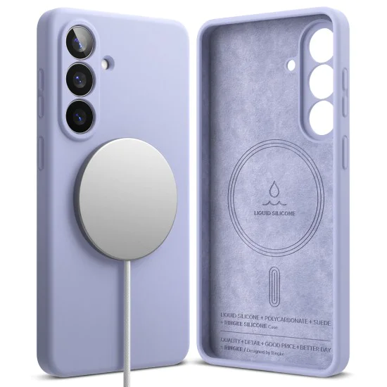 Калъф за Samsung Galaxy S26 Plus - Silicone MagSafe - Ringke - Лавандула