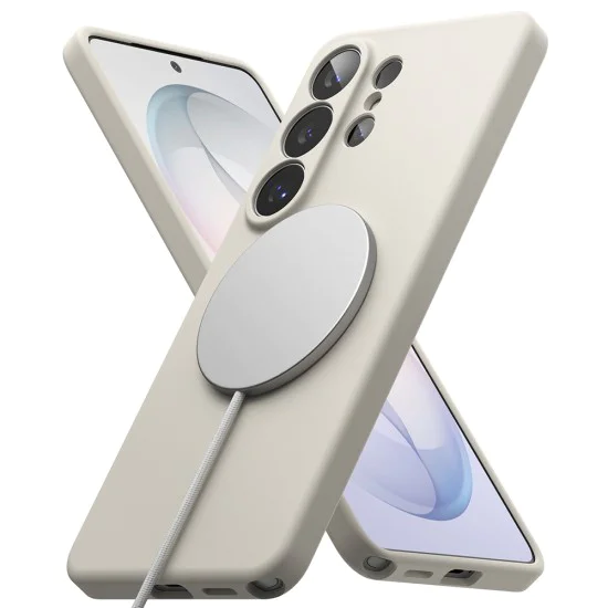 Калъф за Samsung Galaxy S26 Plus - Silicone MagSafe - Ringke - Камък (Stone)