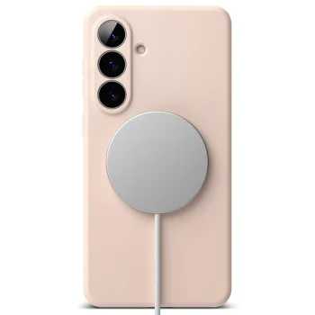 Калъф за Samsung Galaxy S26 Plus - Silicone MagSafe - Ringke - Розов пясък