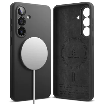 Калъф за Samsung Galaxy S26 Plus - Silicone MagSafe - Ringke - Черен