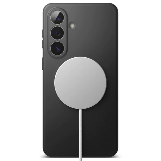 Калъф за Samsung Galaxy S26 Plus - Silicone MagSafe - Ringke - Черен