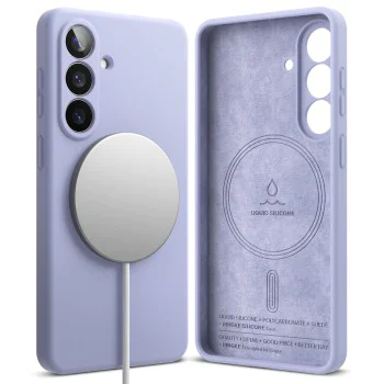 Калъф за Samsung Galaxy S26 - Silicone MagSafe - Ringke - Лавандула