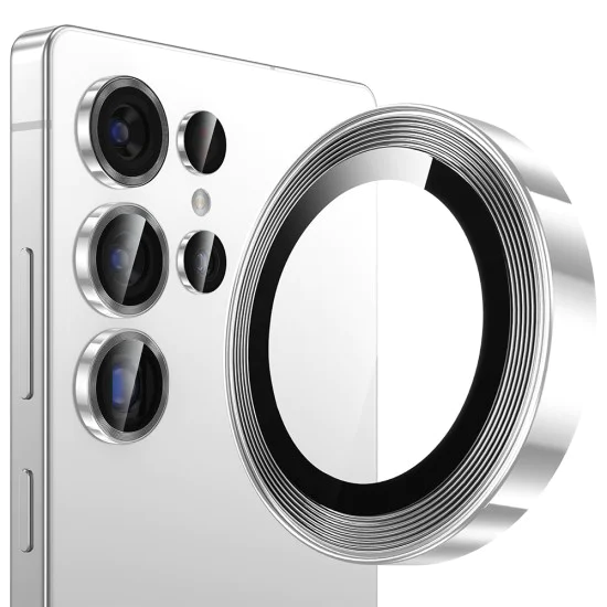 Протектор за камера за Samsung Galaxy S26 Ultra - S+ Camera Glass Protector - Lito - Сребрист