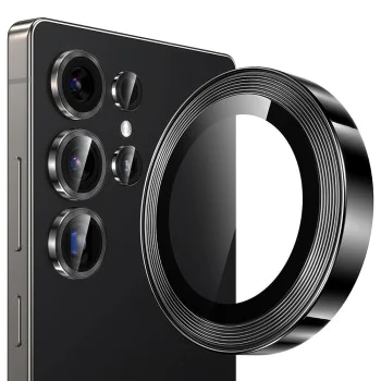 Протектор за камера за Samsung Galaxy S26 Ultra - S+ Camera Glass Protector - Lito - Черен