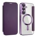 Калъф за Samsung Galaxy A57 5G - SmartMag Book Case - Techsuit - Лилав