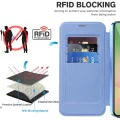 Калъф за Samsung Galaxy A57 5G - SmartMag Book Case - Techsuit - Светлосин