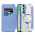 Калъф за Samsung Galaxy A57 5G - SmartMag Book Case - Techsuit - Светлосин