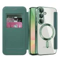 Калъф за Samsung Galaxy A57 5G - SmartMag Book Case - Techsuit - Зелен