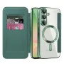 Калъф за Samsung Galaxy A57 5G - SmartMag Book Case - Techsuit - Зелен