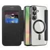 Калъф за Samsung Galaxy A57 5G - SmartMag Book Case - Techsuit - Черен