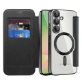Калъф за Samsung Galaxy A57 5G - SmartMag Book Case - Techsuit - Черен