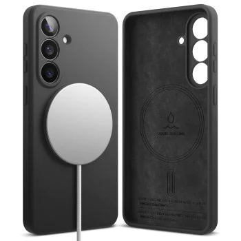 Калъф за Samsung Galaxy S26 - Silicone MagSafe - Ringke - Черен