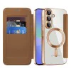 Калъф за Samsung Galaxy A37 5G - SmartMag Book Case - Techsuit - Кафяв