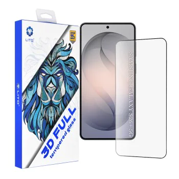 Протектор за Samsung Galaxy S26 Plus - 3D Full Cover - Lito - Черен