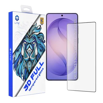 Протектор за Samsung Galaxy S26 Ultra - 3D Full Cover - Lito - Черен
