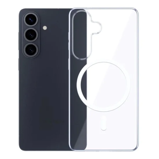 Калъф за Samsung Galaxy S26 - Clear MagCase - 3mk - Прозрачен