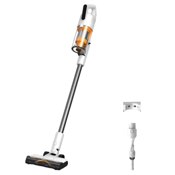 Безжична прахосмукачка Deerma T20 FLIP (VCBD11B) - Dry & Wet Cleaning, 21000Pa, 265W, 2200mAh, 45 мин. - Бяла