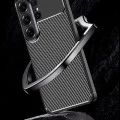 Калъф за Samsung Galaxy S26 Ultra - CarbonFiber - Techsuit - Черен