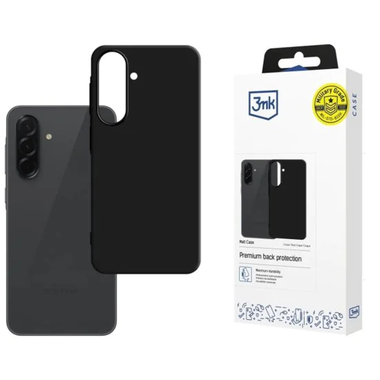 Калъф за Samsung Galaxy A57 5G - Matt Case - 3mk - Черен