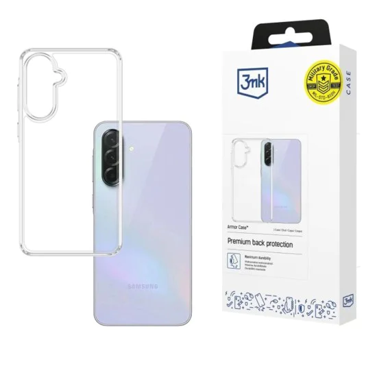 Калъф за Samsung Galaxy A37 5G - Armor Case - 3mk - Прозрачен
