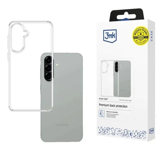 Калъф за Samsung Galaxy A57 5G - Armor Case - 3mk - Прозрачен