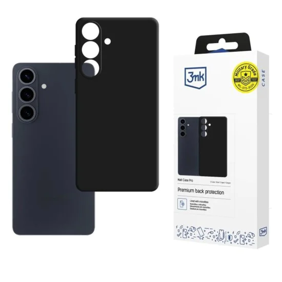 Калъф за Samsung Galaxy S26 - Matt Case Pro - 3mk - Черен