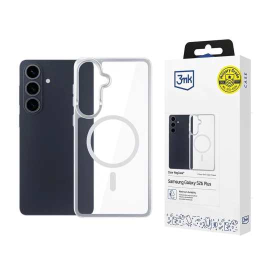 Калъф за Samsung Galaxy S26 - Armor MagCase - 3mk - Прозрачен