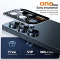 Протектор за камера за Samsung Galaxy S26 Ultra - Lensguard Camera Protector - Torras - Черен