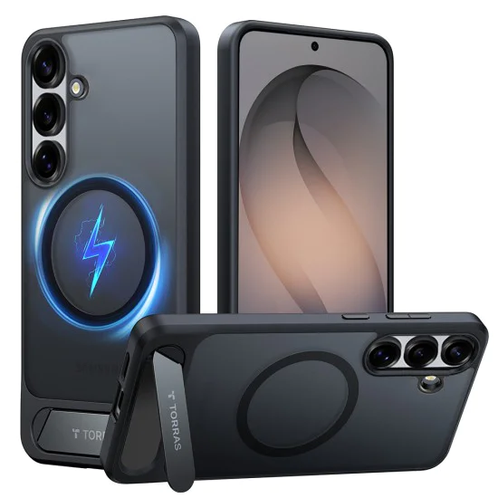 Калъф за Samsung Galaxy S26 - Pstand - Torras - Черен