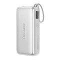 Външна батерия Acefast (M32) - с телескопичен Type-C кабел, PD35W, 10000mAh - Сребриста