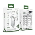 Външна батерия Acefast (M32) - с телескопичен Type-C кабел, PD35W, 10000mAh - Сребриста