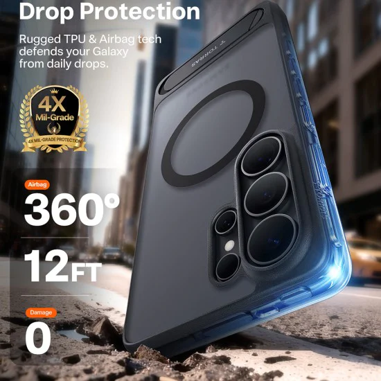 Калъф за Samsung Galaxy S26 Ultra - Pstand - Torras - Прозрачен
