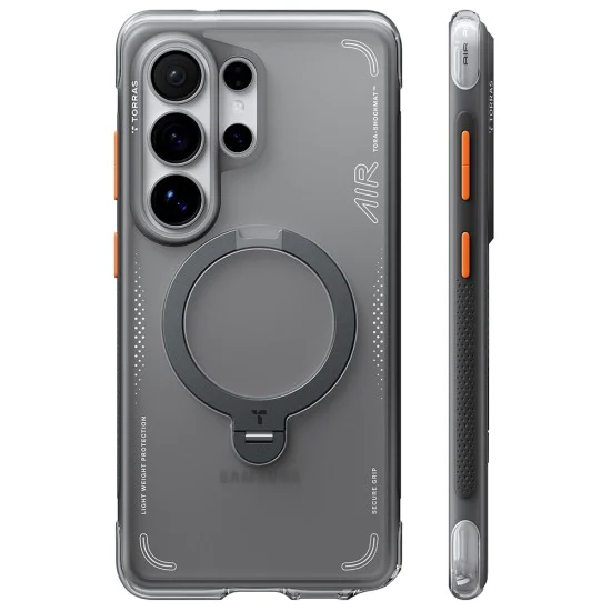 Калъф за Samsung Galaxy S26 Ultra - Ostand Spin Air Series - Torras - Черен (Shadow Black)