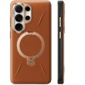 Калъф за Samsung Galaxy S26 Ultra - QPRO Leather Series - Torras - Кафяв