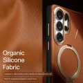 Калъф за Samsung Galaxy S26 Ultra - QPRO Leather Series - Torras - Кафяв
