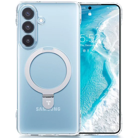 Калъф за Samsung Galaxy S26 - Ostand Slim Series - Torras - Прозрачен