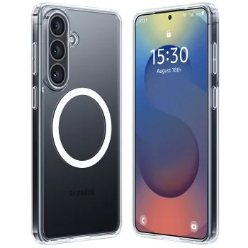 Калъф за Samsung Galaxy S26 - Guardian Magnetic Series - Torras - Прозрачен