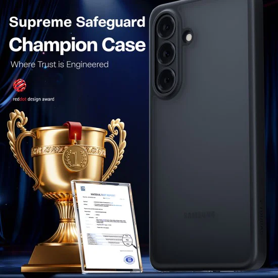 Калъф за Samsung Galaxy S26 - Guardian Series - Torras - Черен