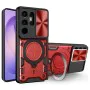 Калъф за Samsung Galaxy S26 Ultra - CamGuard Pro - Techsuit - Червен