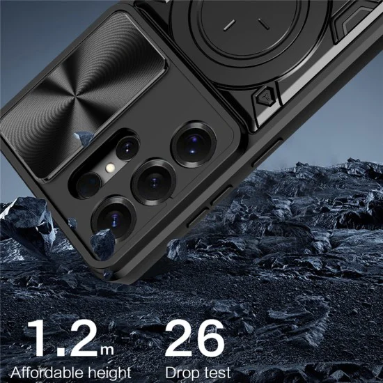 Калъф за Samsung Galaxy S26 Ultra - CamGuard Pro - Techsuit - Син