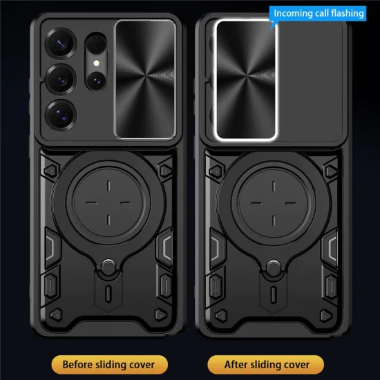 Калъф за Samsung Galaxy S26 Ultra - CamGuard Pro - Techsuit - Лилав