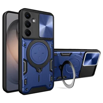 Калъф за Samsung Galaxy S26 - CamGuard Pro - Techsuit - Син