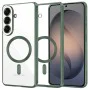 Калъф за Samsung Galaxy S26 - Luxury Crystal MagSafe - Techsuit - Зелен