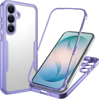 Калъф за Samsung Galaxy S26 Plus - ColorVerse 360 Series + Screen Protector - Techsuit - Лилав