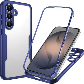 Калъф за Samsung Galaxy S26 - ColorVerse 360 Series + Screen Protector - Techsuit - Син