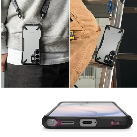 Калъф за Samsung Galaxy S26 Ultra - Fusion X - Ringke - Черен